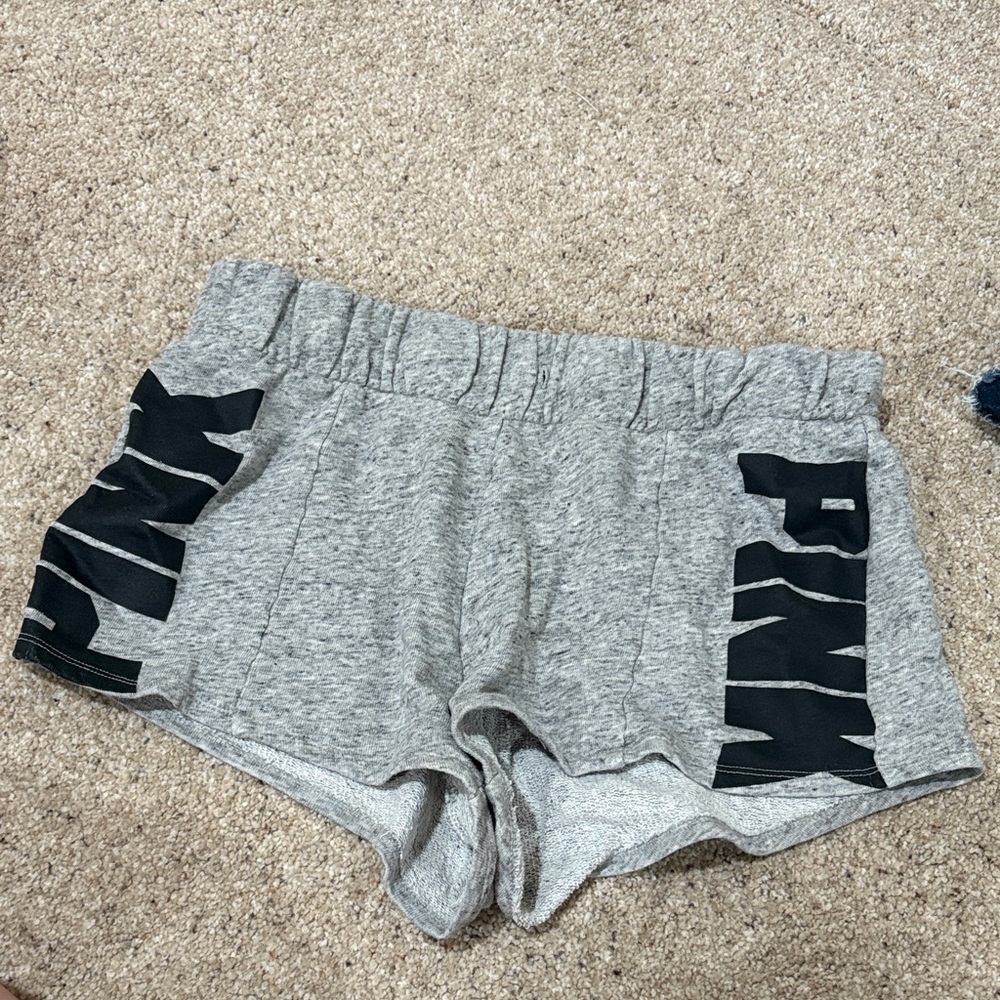PINK Victoria's Secret Heather Gray Shorts